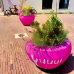 Roze UUUU's in de stad